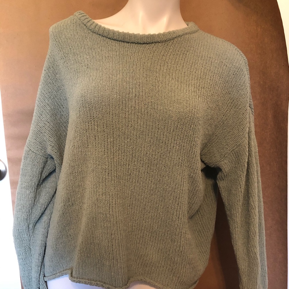 Minty Fall Sweater